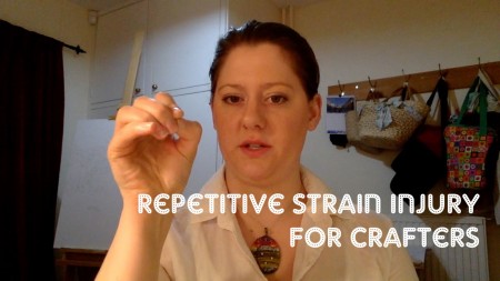 This doesn't only apply to crafters, repetitive strain injuries can affect anybody.