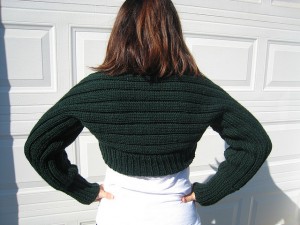 Ribbed Shrug - CSturgeon