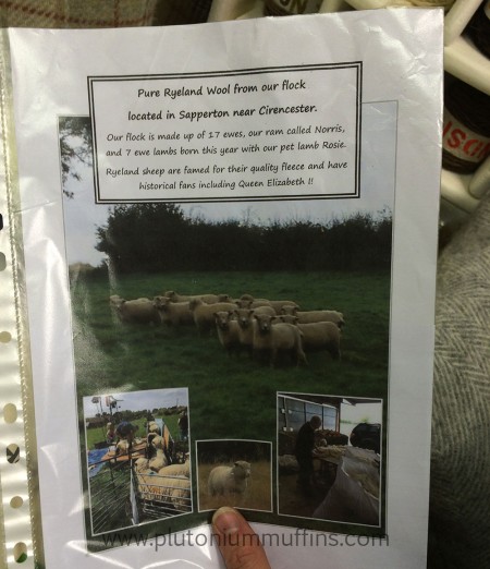 Information about the flock of Ryeland Sheep that is kept in the nearby Forest of Dean.