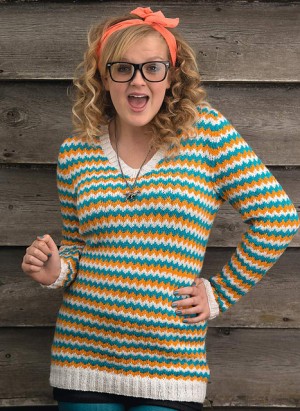 Zigzag Jumper - meant for teenagers, but I don't play by the rules.