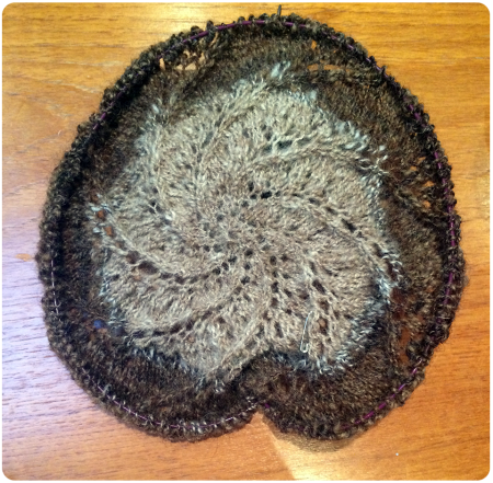 The Vortex Shawl as a spinning sampler.