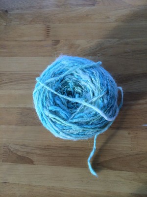 Sherbert Yarn in today's light.