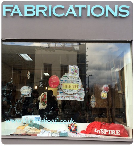 View of the shop as you approach it from Broadway Market.