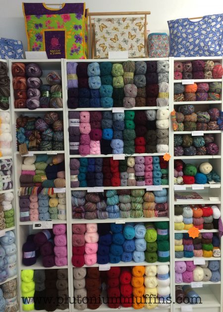 Loads and loads and loads of yarn.