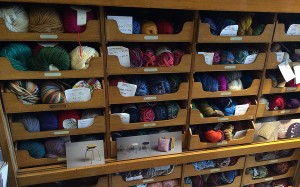 A drawer full of sock yarns!