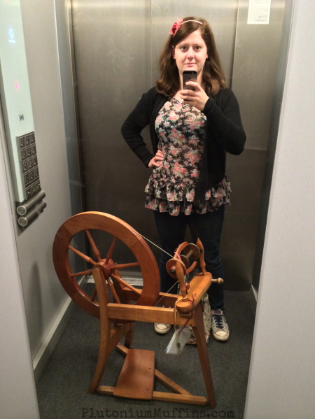 On my way to my spinning lesson. On my way to my spinning lesson.