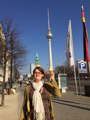 The world's tallest ice cream?