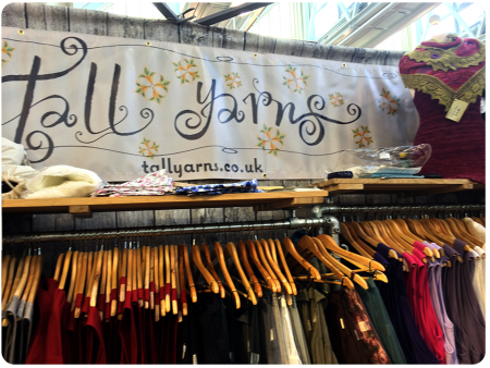 The Tall Yarns banner! Love this.