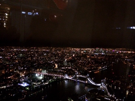 Tower Bridge and a lot of London that we can't identify...