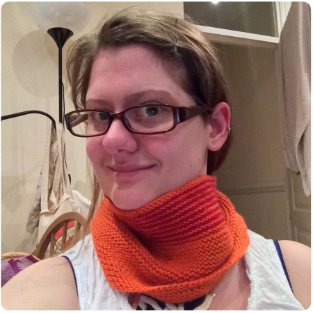 The Rikke Cowl in March 2015.