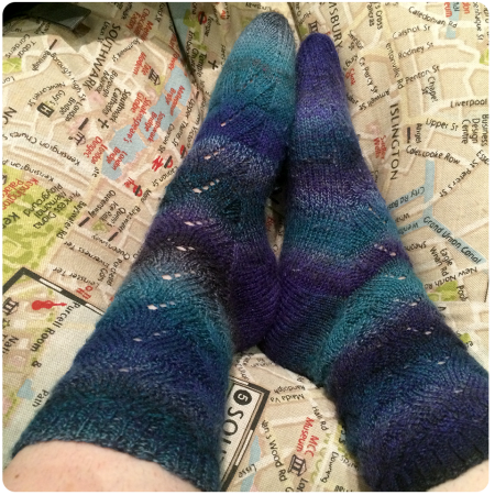 My favourite socks of 2015, Monkey.