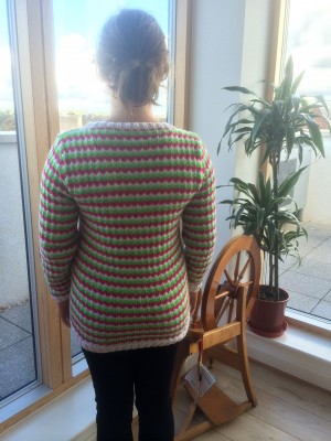 The back of the Zigzag Jumper.