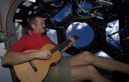 Commander Chris Hadfield.