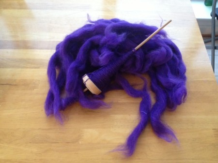 Progress on my roving...none so far!