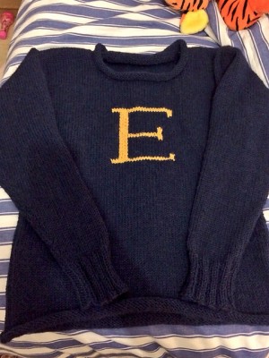 Weasley Sweater in all of its glory.