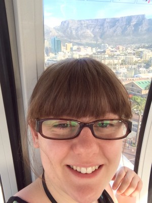 Corrie and Table Mountain (requisite Cape Town selfie!)