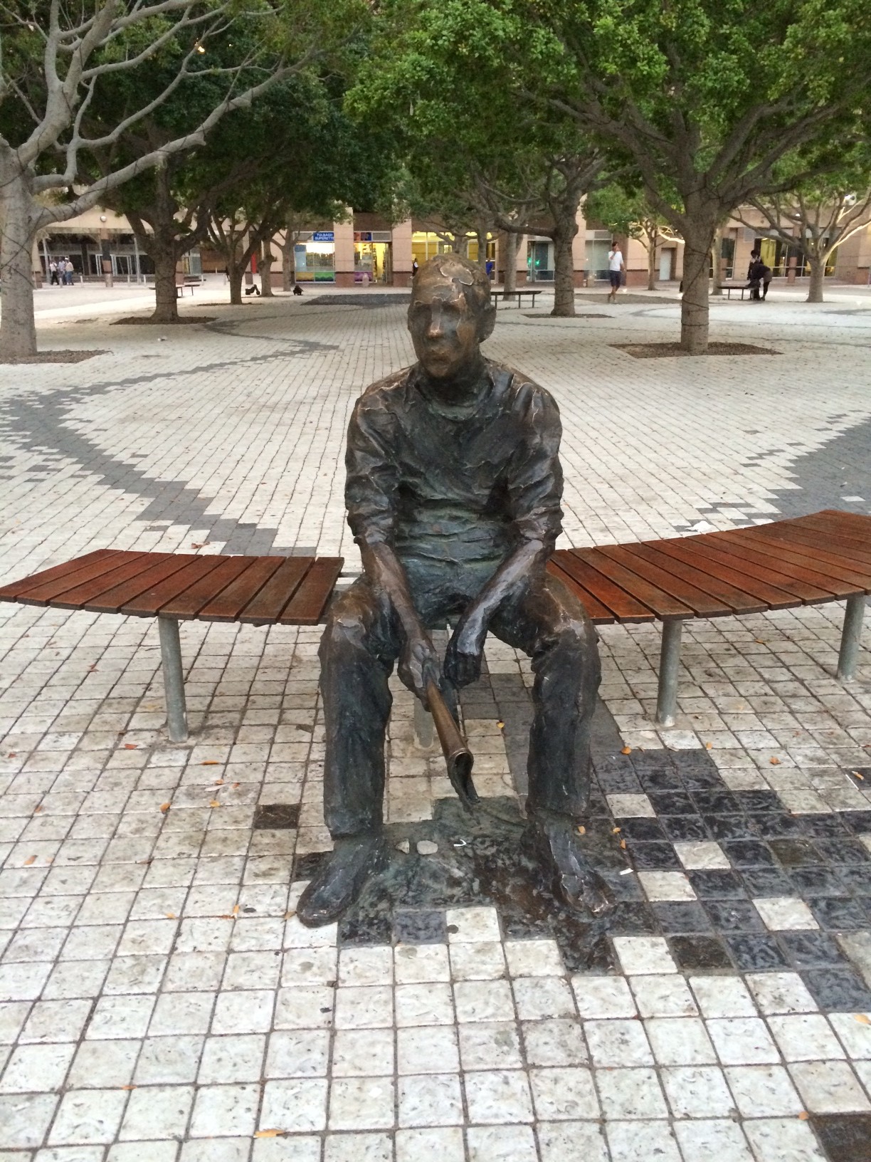 A statue I found in Cape Town.