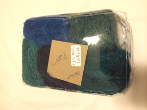 My mohair shawl kit!